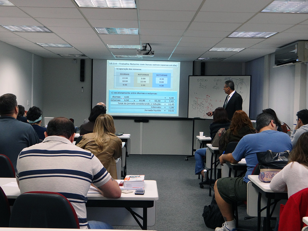 Curso de Calculos Trabalhistas Turma 51 marco de 2017